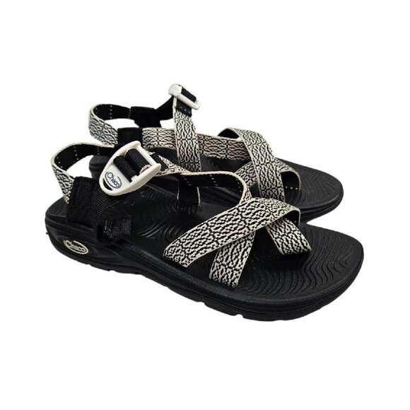 Chaco Z/Volv 2 Strappy Women's Sandals Size 6 Verdant Black Outdoor Hiking - Picture 1 of 12